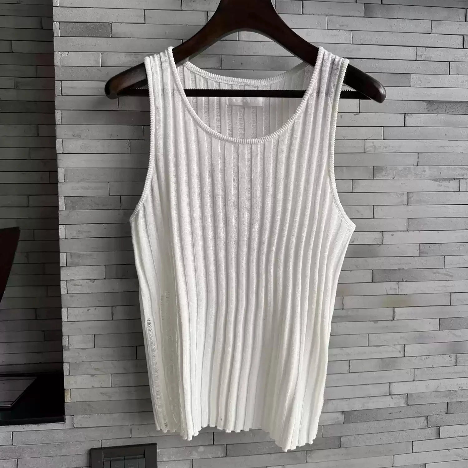 MODEFREAKのストライプモードタンクトップ mf3275の画像