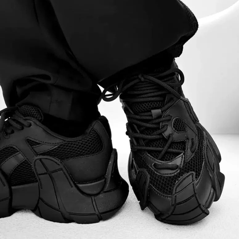 MODEFREAKのソールデザインモノトーンスニーカー mf3178の画像