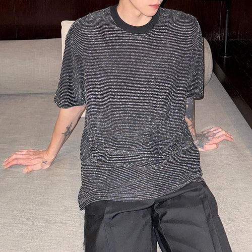 MODEFREAKのシャインボーダールーズTシャツ mf3283の画像