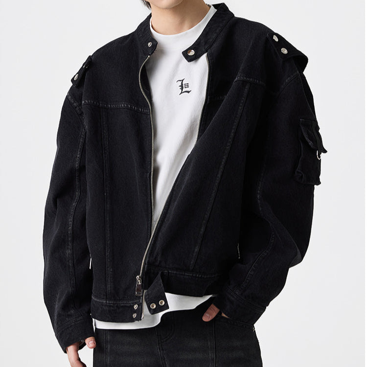 MODEFREAKの【4.11新作】デニムモードコリアンジャケット mf3288の画像