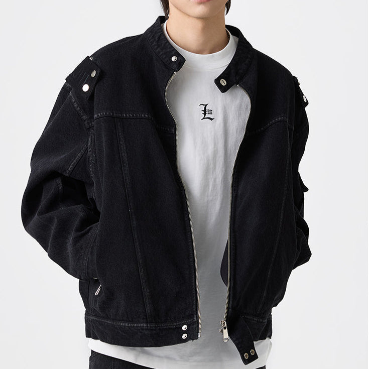 MODEFREAKの【4.11新作】デニムモードコリアンジャケット mf3288の画像