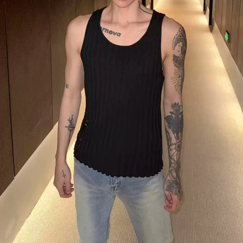 MODEFREAKのストライプモードタンクトップ mf3275の画像