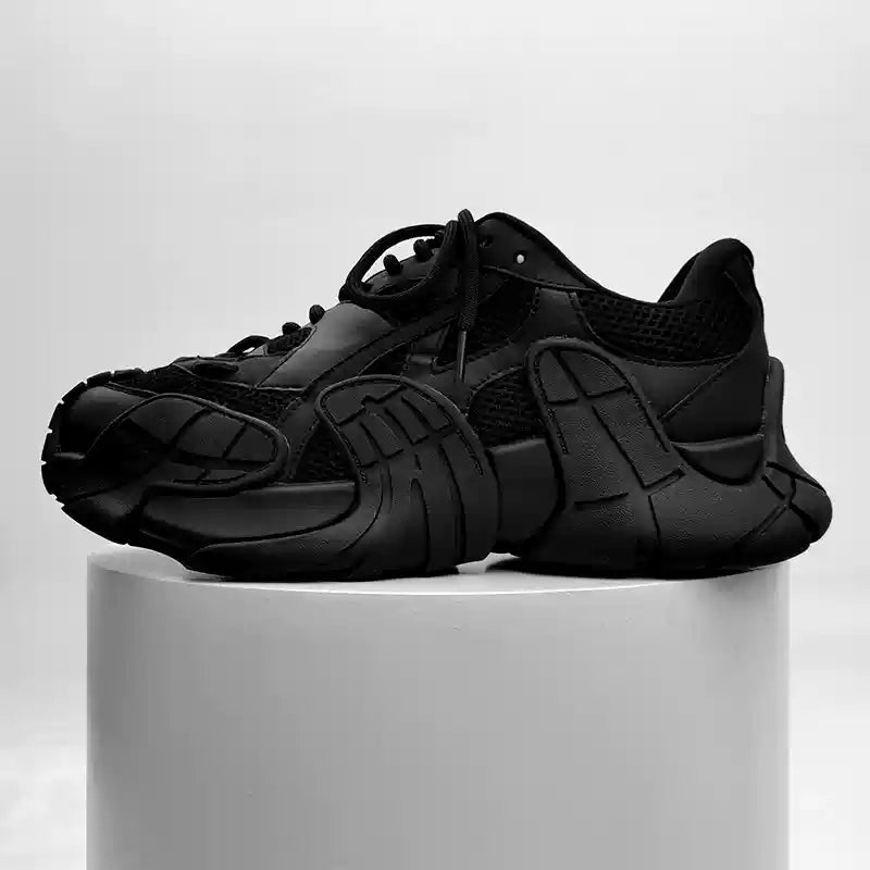 MODEFREAKのソールデザインモノトーンスニーカー mf3178の画像