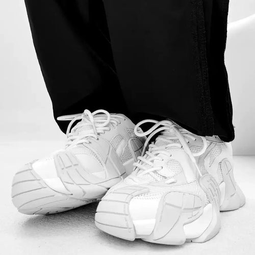 MODEFREAKのソールデザインモノトーンスニーカー mf3178の画像