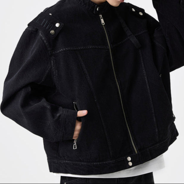 MODEFREAKの【4.11新作】デニムモードコリアンジャケット mf3288の画像