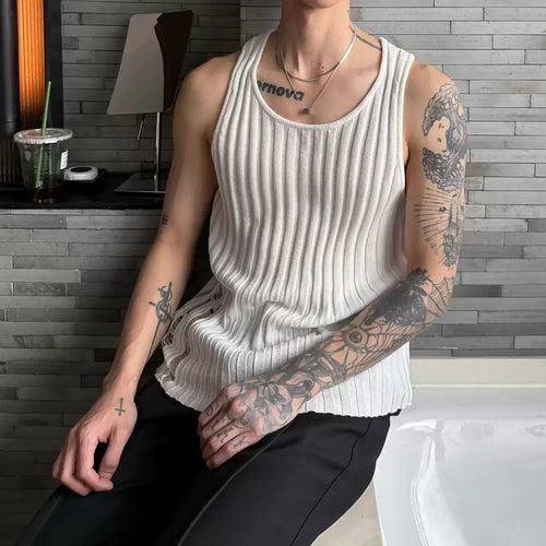 MODEFREAKのストライプモードタンクトップ mf3275の画像