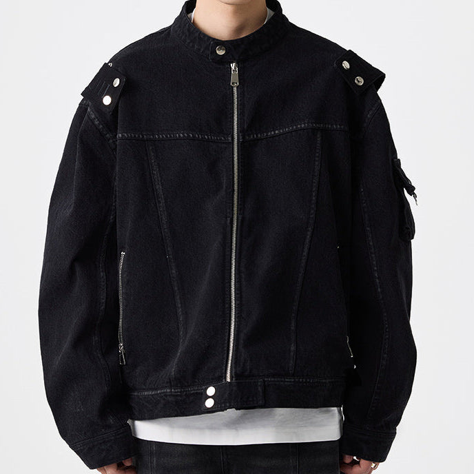 MODEFREAKの【4.11新作】デニムモードコリアンジャケット mf3288の画像